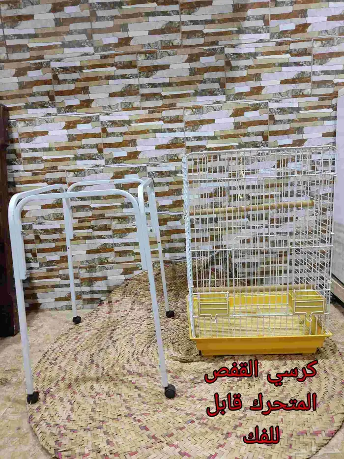 مجموعة متنوعة من أقفاص الطيور جميعهم بحالة ممتازة وجديدة. 4