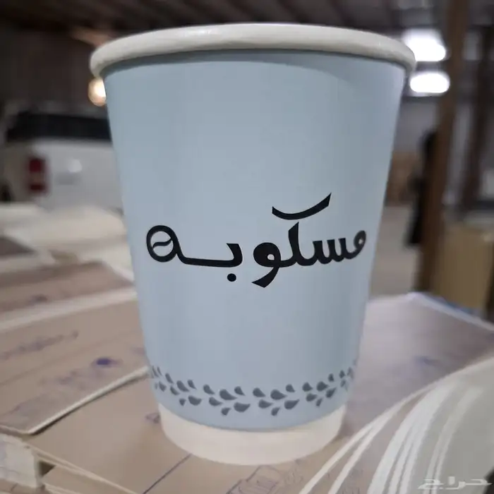 أكواب طباعة اكواب ورقيه أكواب بلاستيك ستيكر ليبل الرياض 6