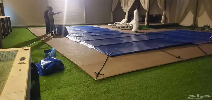 غطاء مسبح أغطيه مسابح 2