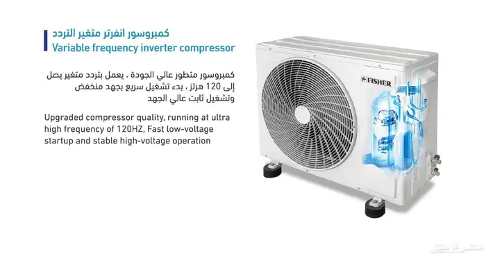 مكيفات فيشر الاسم الياباني اللامع في الرياض من منتهى البرودة 1