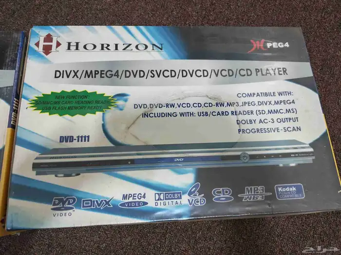 عندي اجهزة DVD جديدة سماعتين بلوتوث واحدة اصلية 2