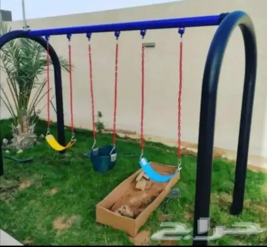 مراجيح زحاليق خارجية احجام كبيرة ونطاطات ترمبولين كافة 0