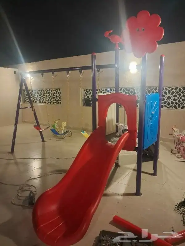 مراجيح زحاليق خارجية احجام كبيرة ونطاطات ترمبولين كافة 29