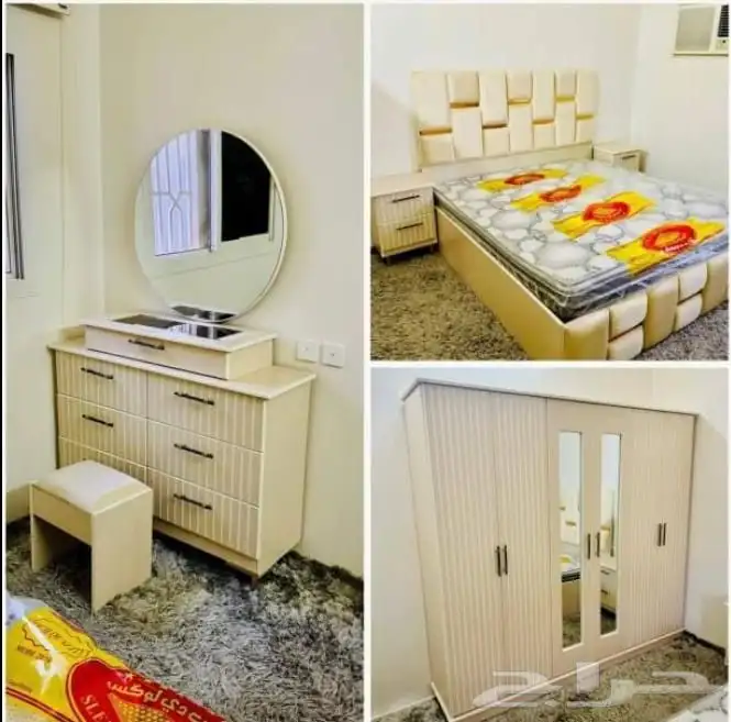 غرف نوم جديدة جاهزة بسعر المصنع 3