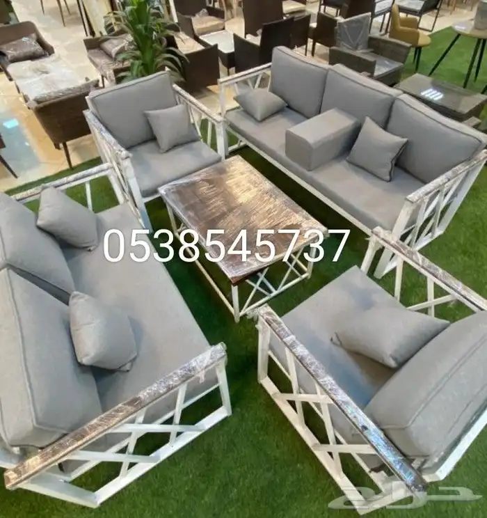 في كراسي حديد حشر صوبه نفر واحد طاوله 7 ناصر 0