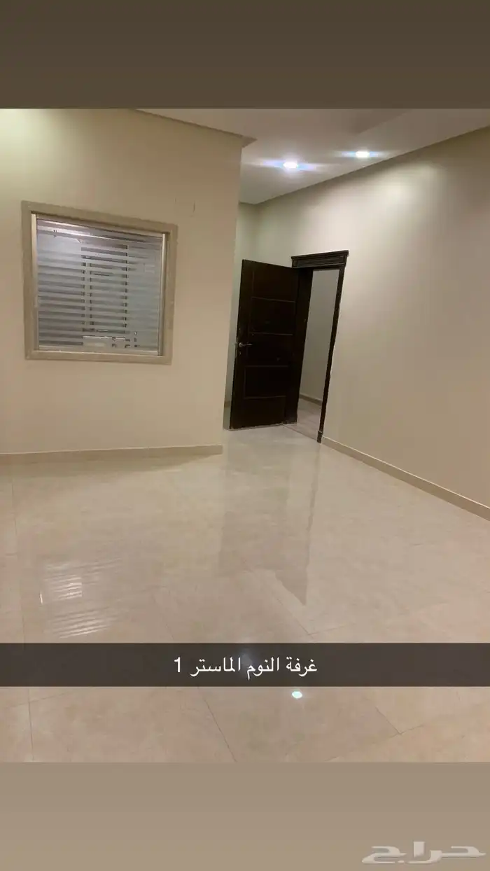 للايجار دور أول في فيلا بحي القيروان 1