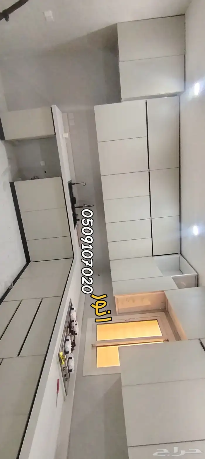 تفصيل مطابخ صاج او المنيوم ورخام صناعي 2