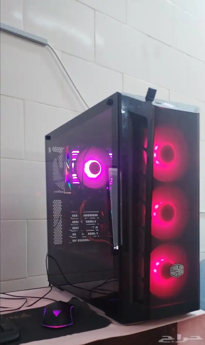 كمبيوتر pc قيمنق كامل شبه جديد كمبيوتر مكتبي 1
