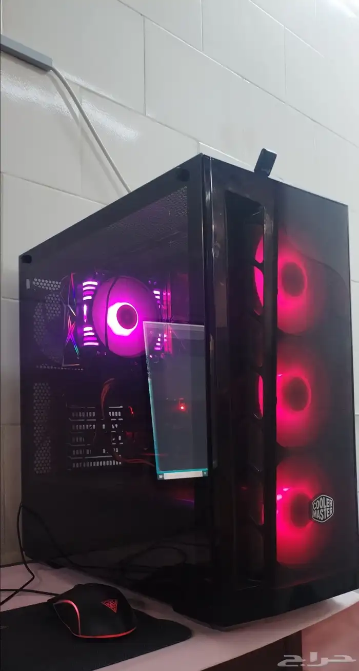 كمبيوتر pc قيمنق كامل شبه جديد كمبيوتر مكتبي 3