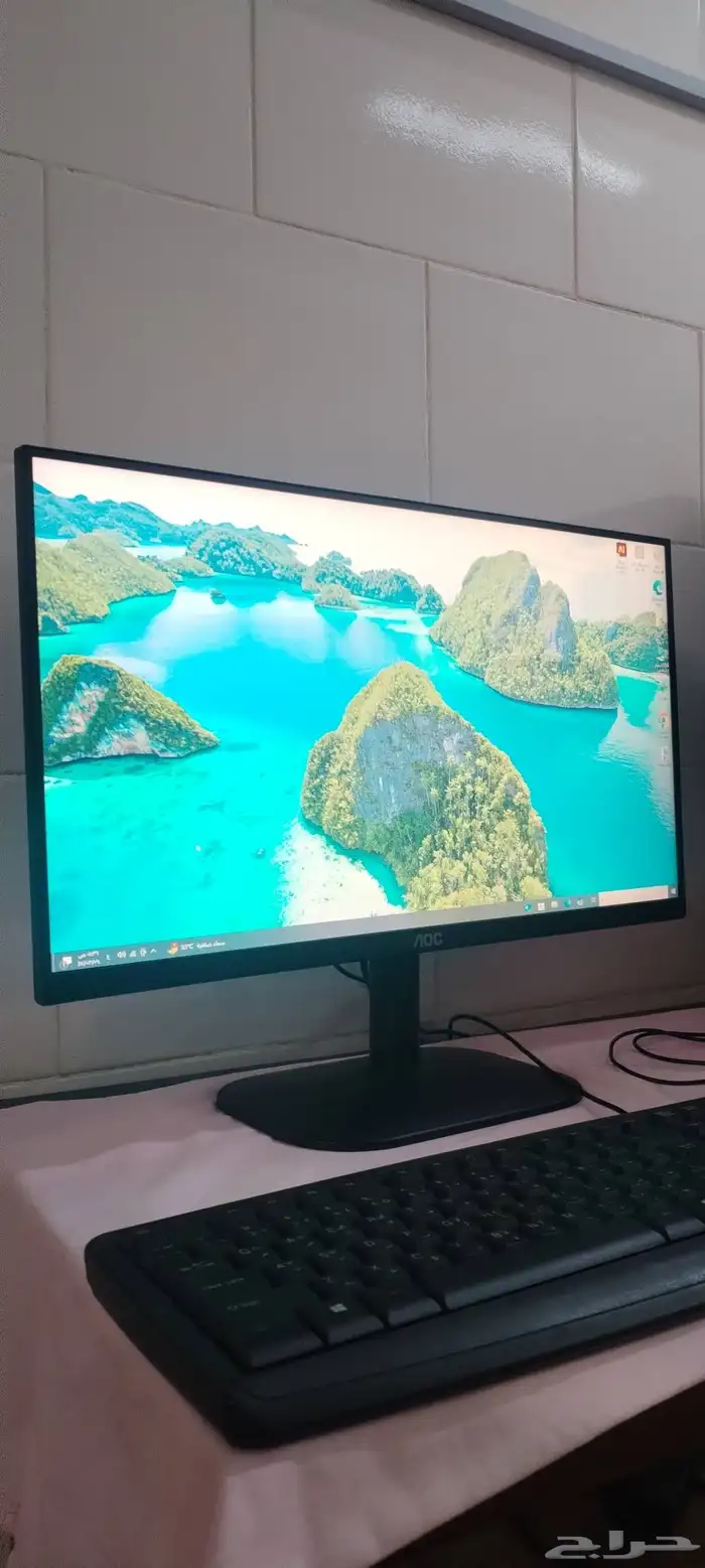 كمبيوتر pc قيمنق كامل شبه جديد كمبيوتر مكتبي 6