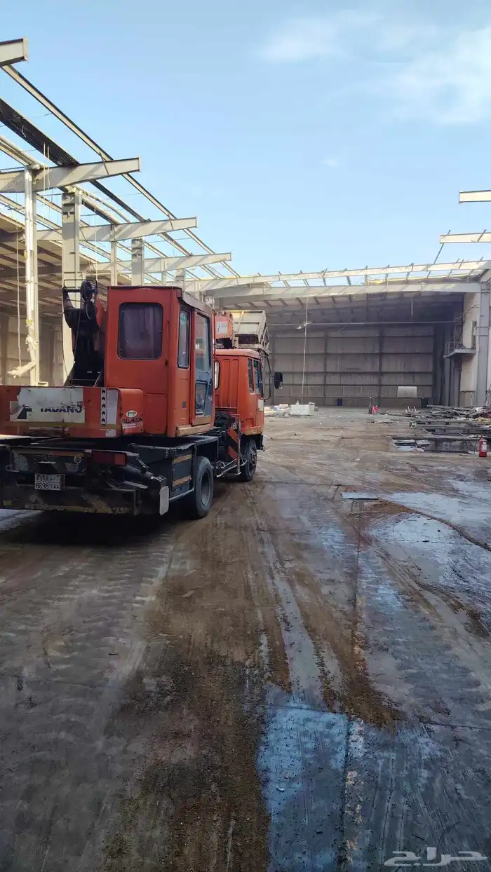 كرين 7 طن ارتفاع 21 متر للإجار 2