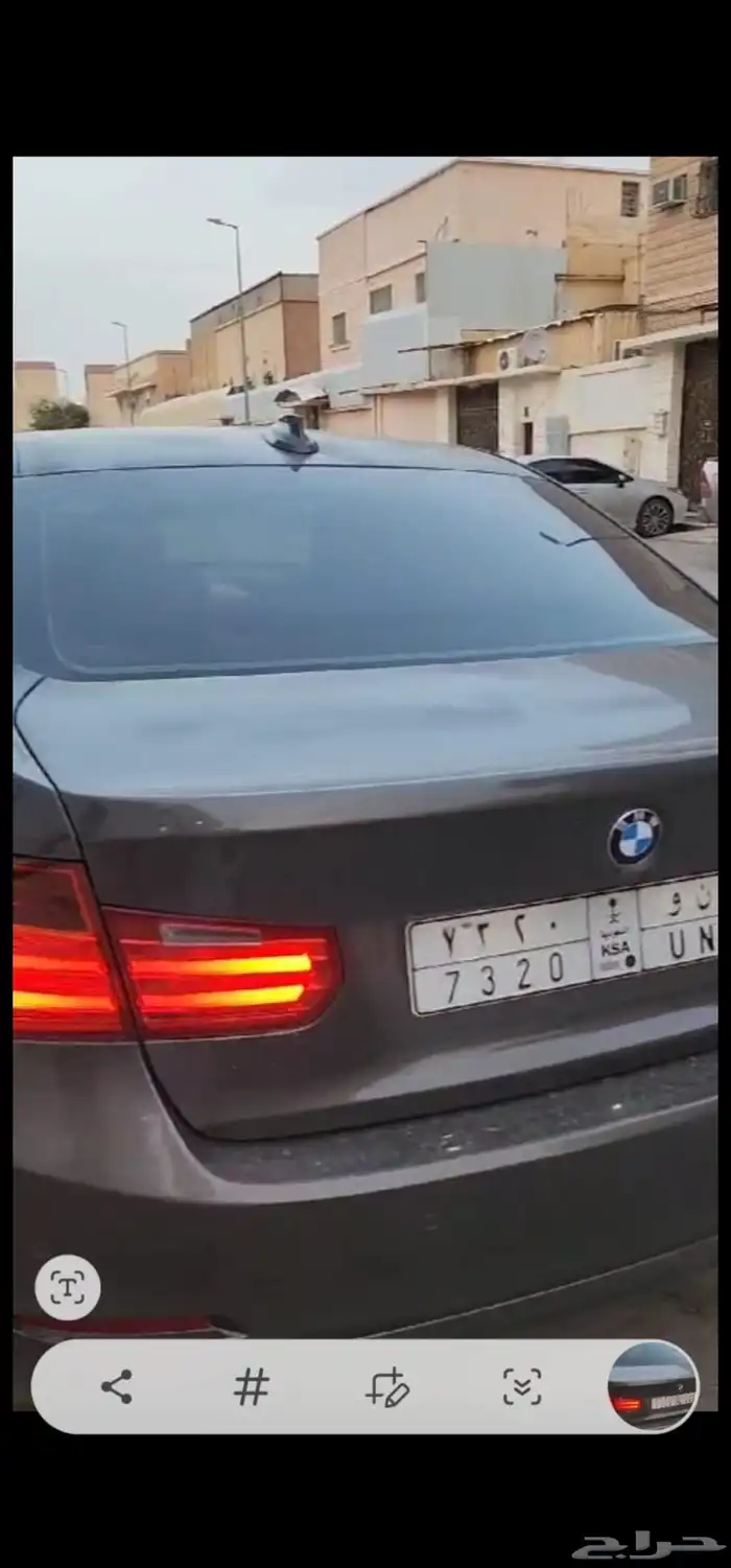 بي أم دبليو موديل 2013 حجم 320 تيربوا نظيف جدا 23