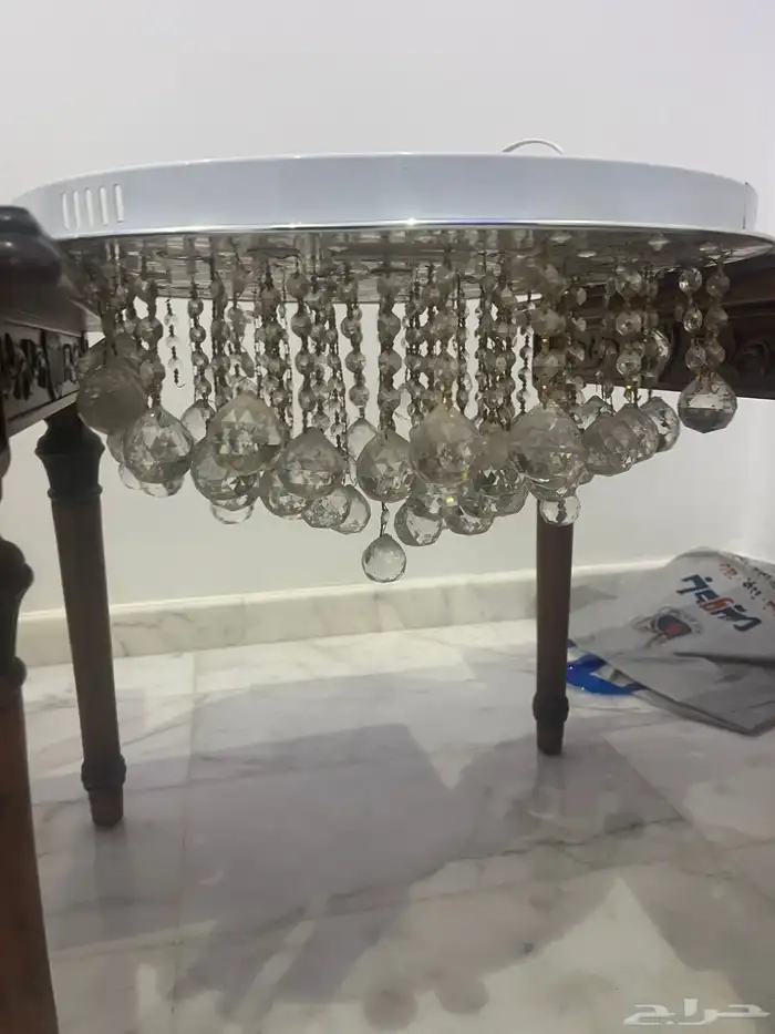 نجفه كريستال بريموت للتحكم ثلاث الوان 3