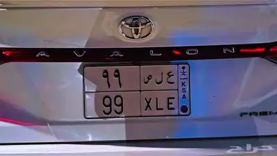 لوحة مميزة ثنائي مكرر ع ل ص 99 0