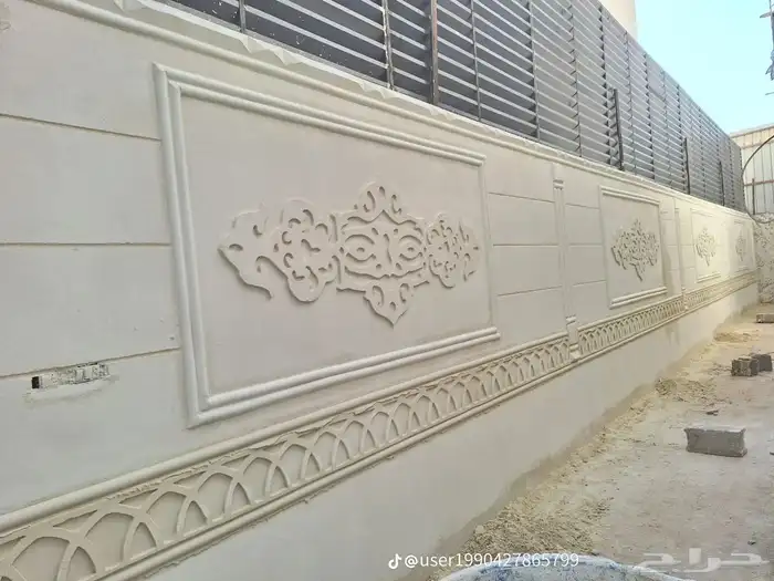 لياسه ملونه وديكورات خارجية بديل الحجر الطبيعي 4