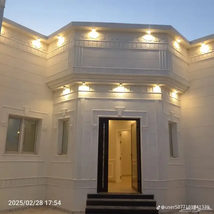 لياسه ملونه وديكورات خارجية بديل الحجر الطبيعي 5