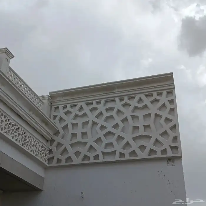 ديكورات خارجيه جي ارسي تنفيذ جميع التصاميم والاشكال وتجليد ك 9