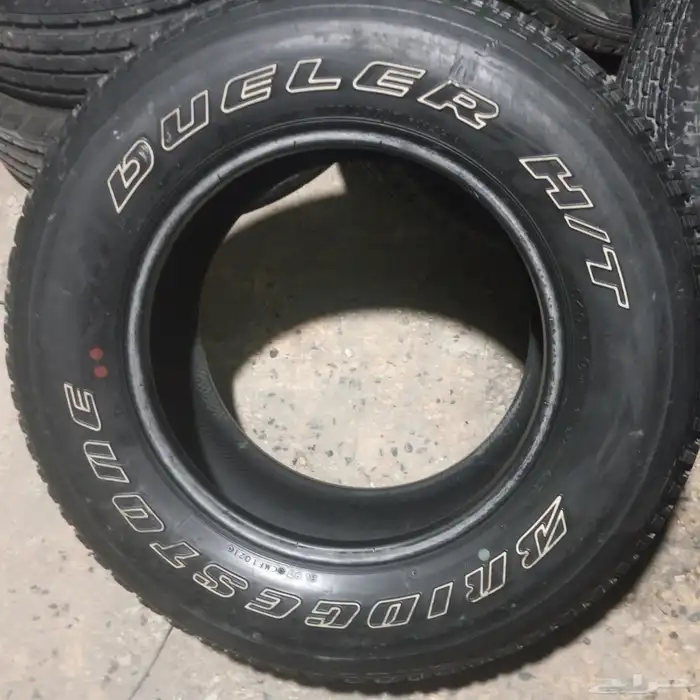 كفرات برجستون ياباني مقاس 275 65 17 4