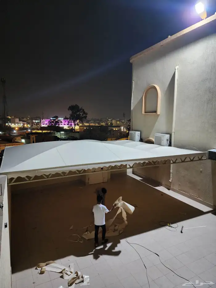 حداد مظلات وسواتر وبرجولات ابهاوخميس 9