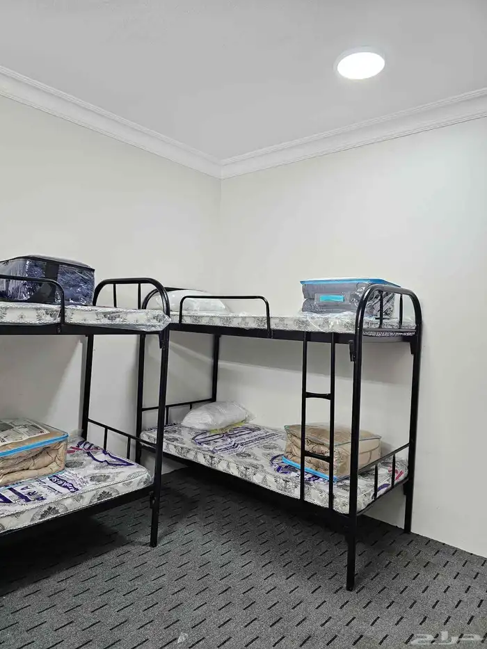 سرير دورين سرير دور مراتب طبيه بطانيات مفارش تأثيث سكن عماله 2