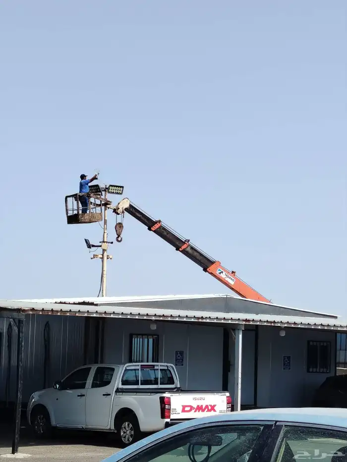 كرين 7 طن ارتفاع 21 متر للإجار 1