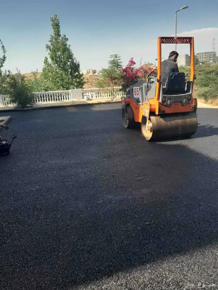 شغل اسفلت ومبشور وانترلوك مداخل ومخارج البيوت واحواش أع مميز 0