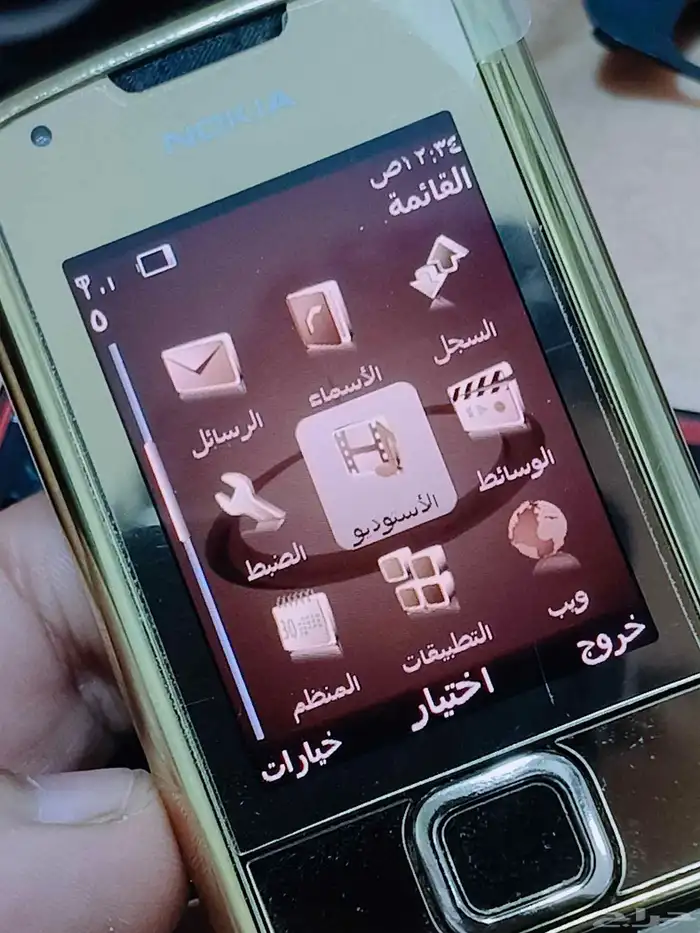 نوكيا 8800e شبه لم يستخدم   نسخة عربي أصلي كوري الصنع 9