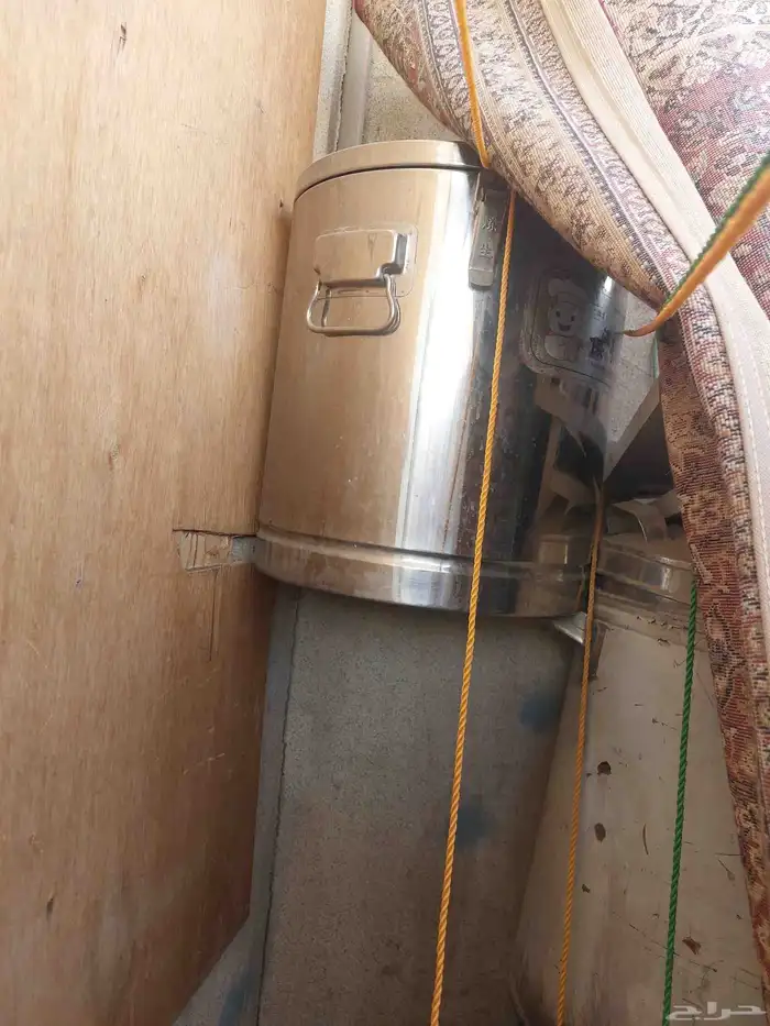 ادوات مطعم الألمنيوم 2قدر منتو وحد 5 ساخنات وحد قدر حفظ اكل 2