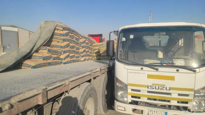 توريد مواد بناء بندوره انترلوك بلاط مصدات اسمنت رمل 10