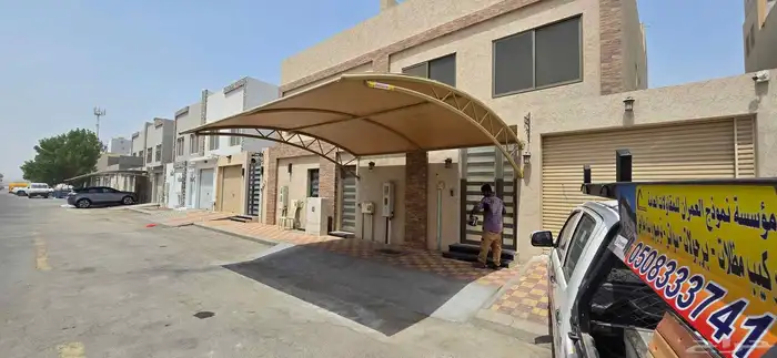 مظلات سيارات تركيب سواتر تركيب برجولات ساندوتش بانل غرف 2