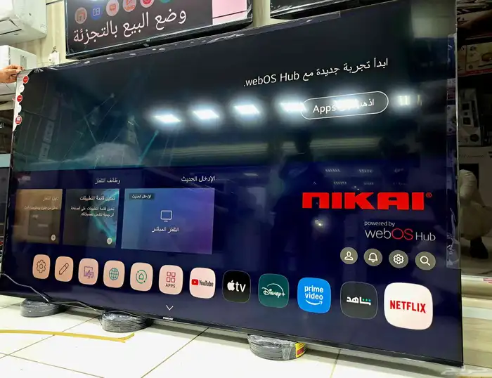 تلفاز tv متوفراحدث شاشات تلفزيون والاجهزة الكهربائية توصيل 4