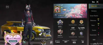 pubg id sale index