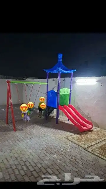 أحصنة ومراجيح دوارة وموازين زحاليق اطفال 16