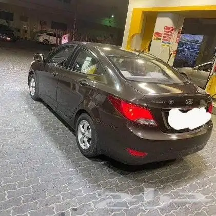 سيارة اكسنت بحالتها الممتازة ماشية 97700 فقط لاغير 1