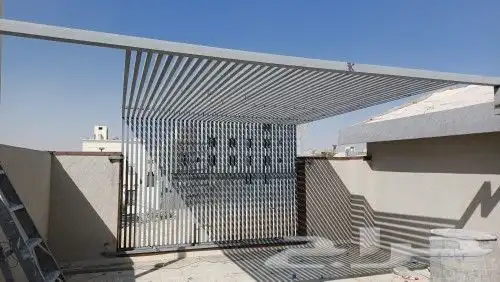 مظلات السيارات  جميع أعمال الحدادة وإلالمنيوم 2