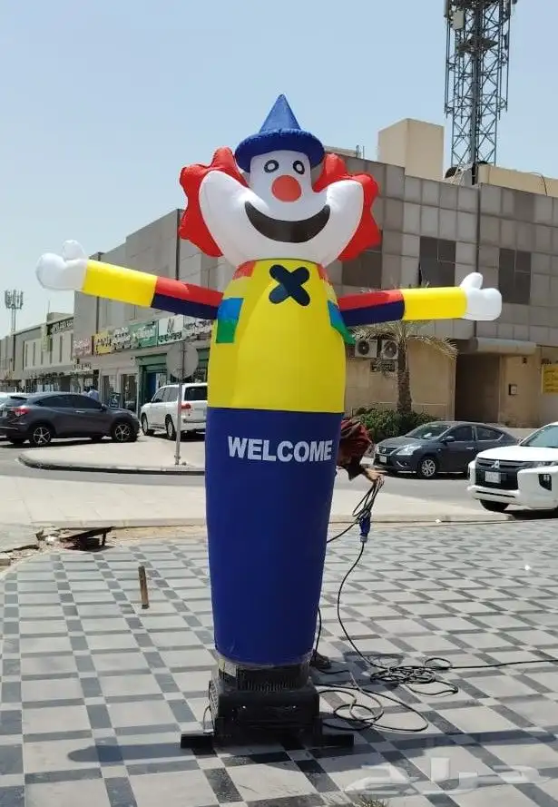 تاجير بالونات راقصه كشافات ملونة 0