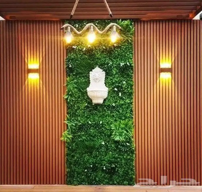 تركيب العشب الطبيعي والصناعي 5