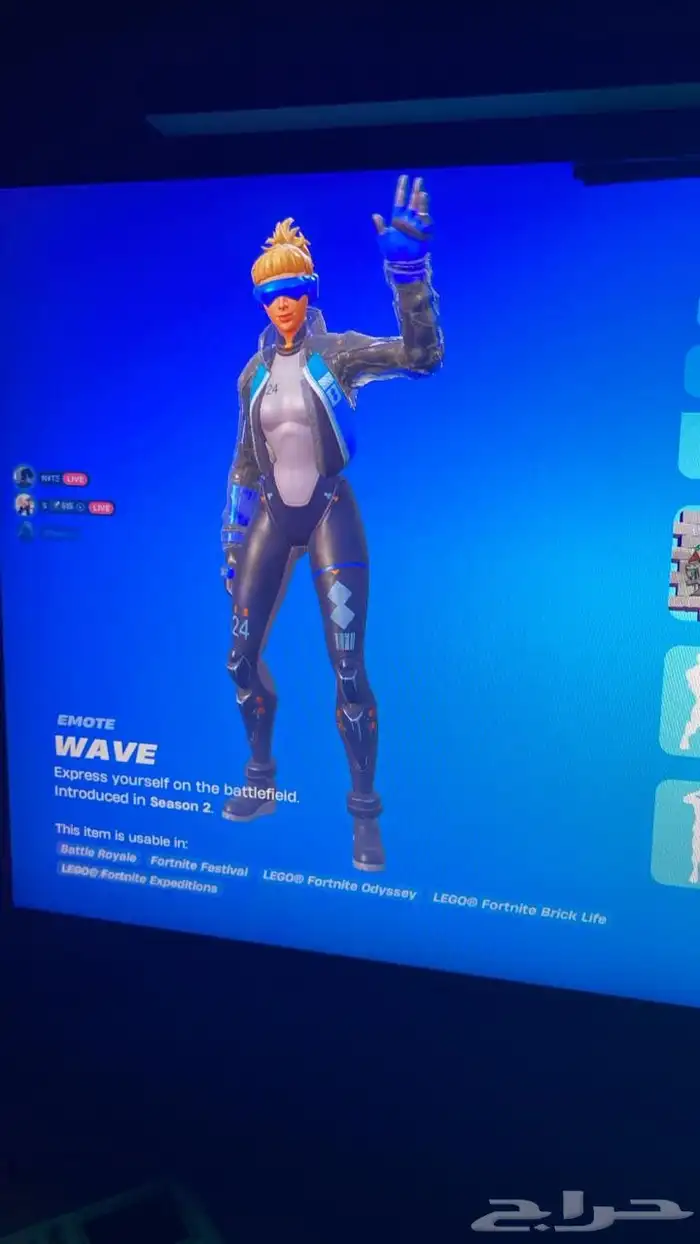 حساب فورت شبه نادر للبيع او البدل 14