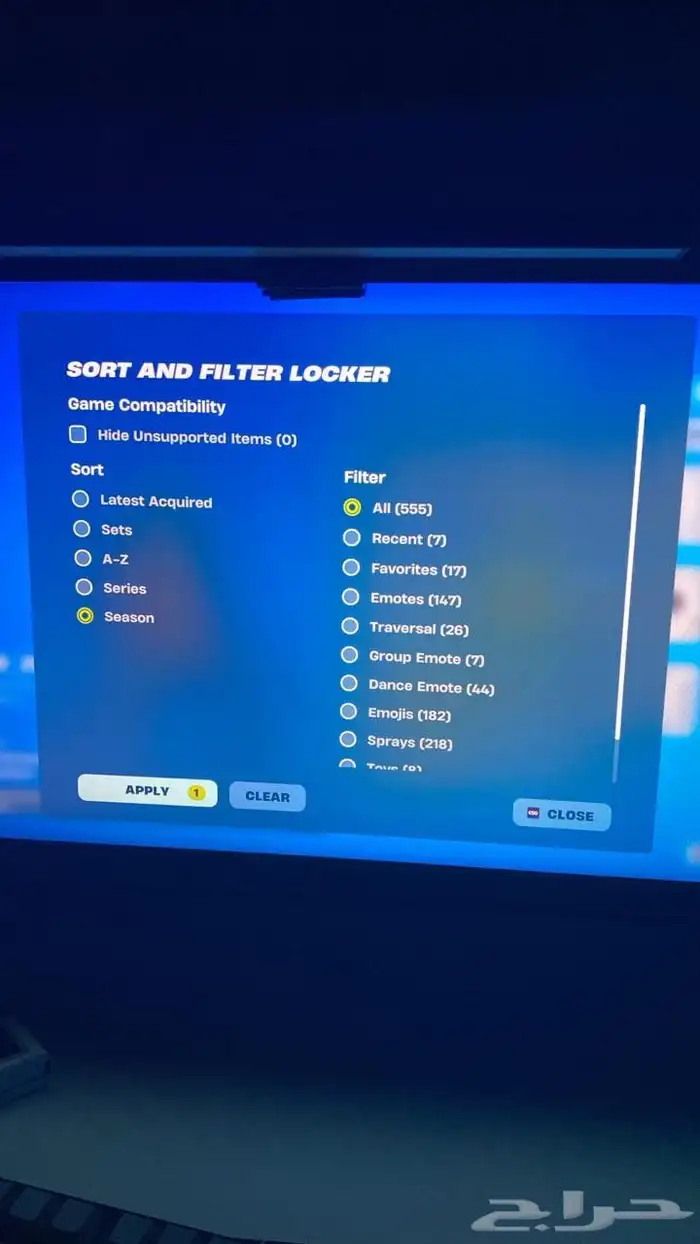 حساب فورت شبه نادر للبيع او البدل 12