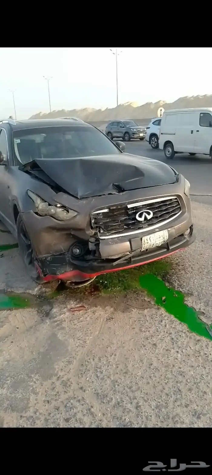 انفنتي fx50s 2010 مصدومة 4