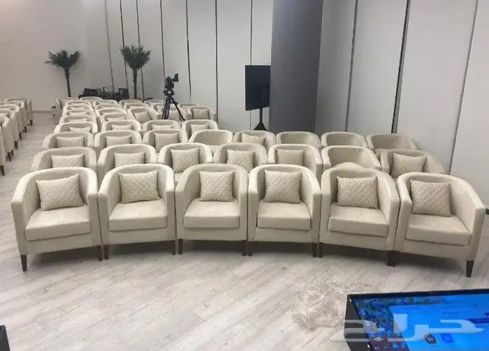 تاجير كنب فاخر وجلسات ارضيه وشعبي ومركاز ومغربيه ومكيفات 4