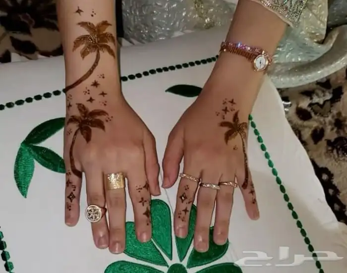 حجز نقش حناء ليوم الوطني و ب مناسبة وطني عندي عروض لنقش 3