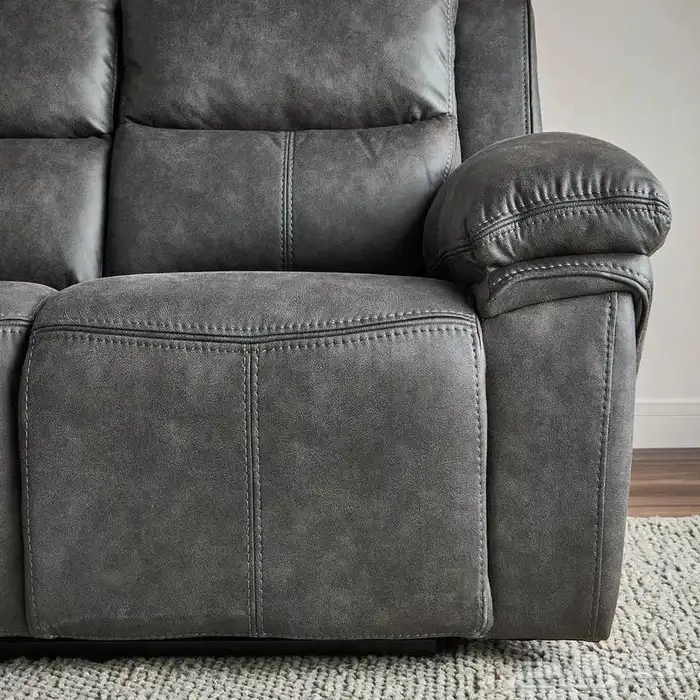 طقم كنب استرخاء كهربائي 3و2 جديد هوم سنتر 11