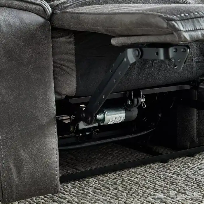 طقم كنب استرخاء كهربائي 3و2 جديد هوم سنتر 16