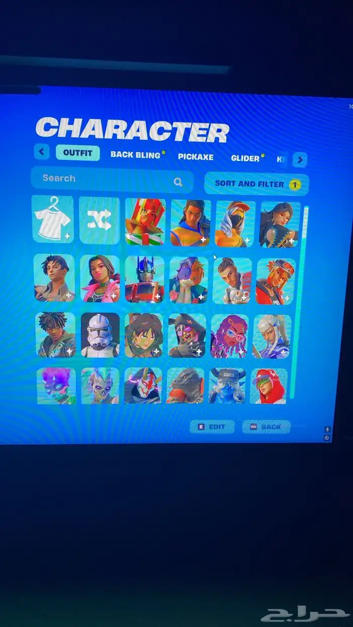 حساب فورت شبه نادر للبيع او البدل 8