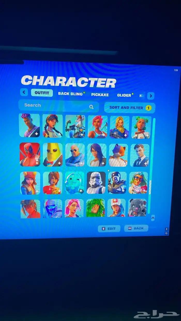 حساب فورت شبه نادر للبيع او البدل 2