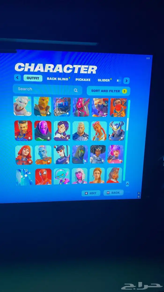 حساب فورت شبه نادر للبيع او البدل 6