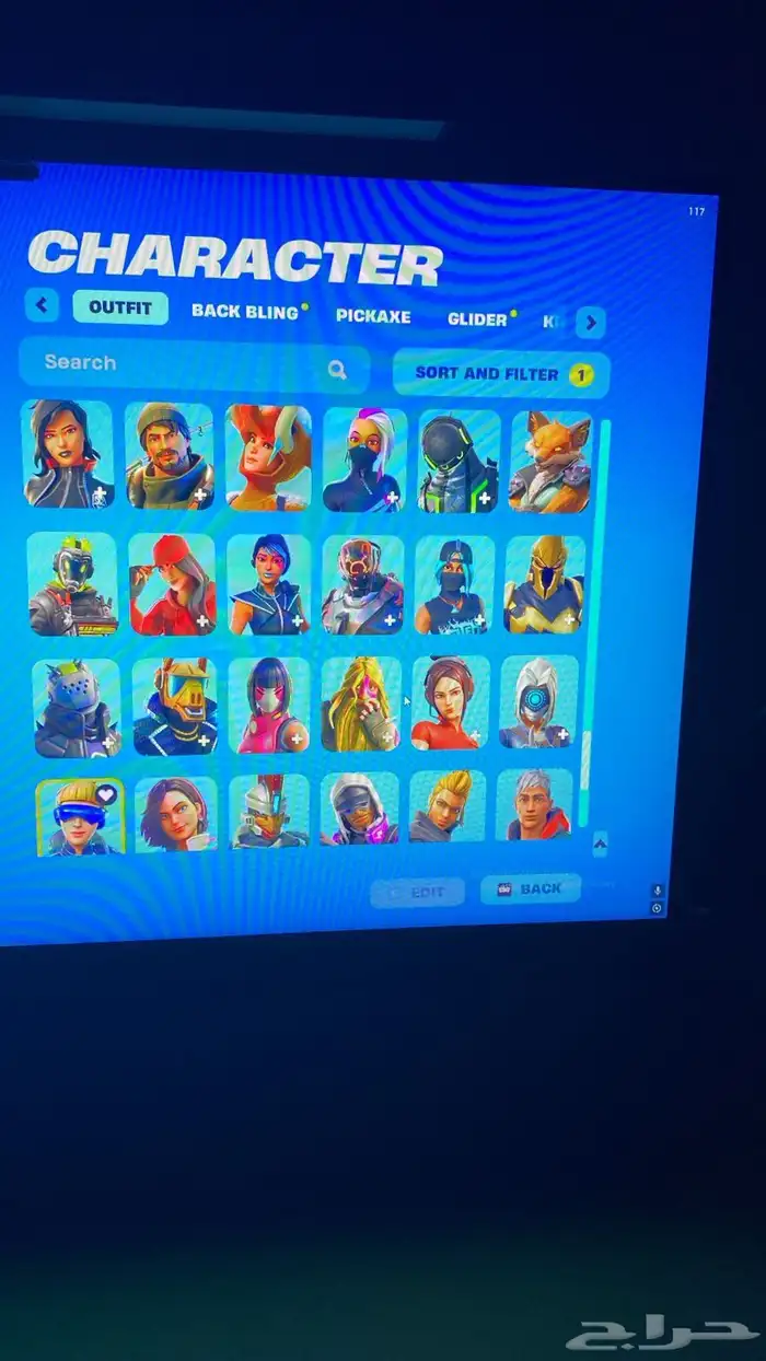 حساب فورت شبه نادر للبيع او البدل 1