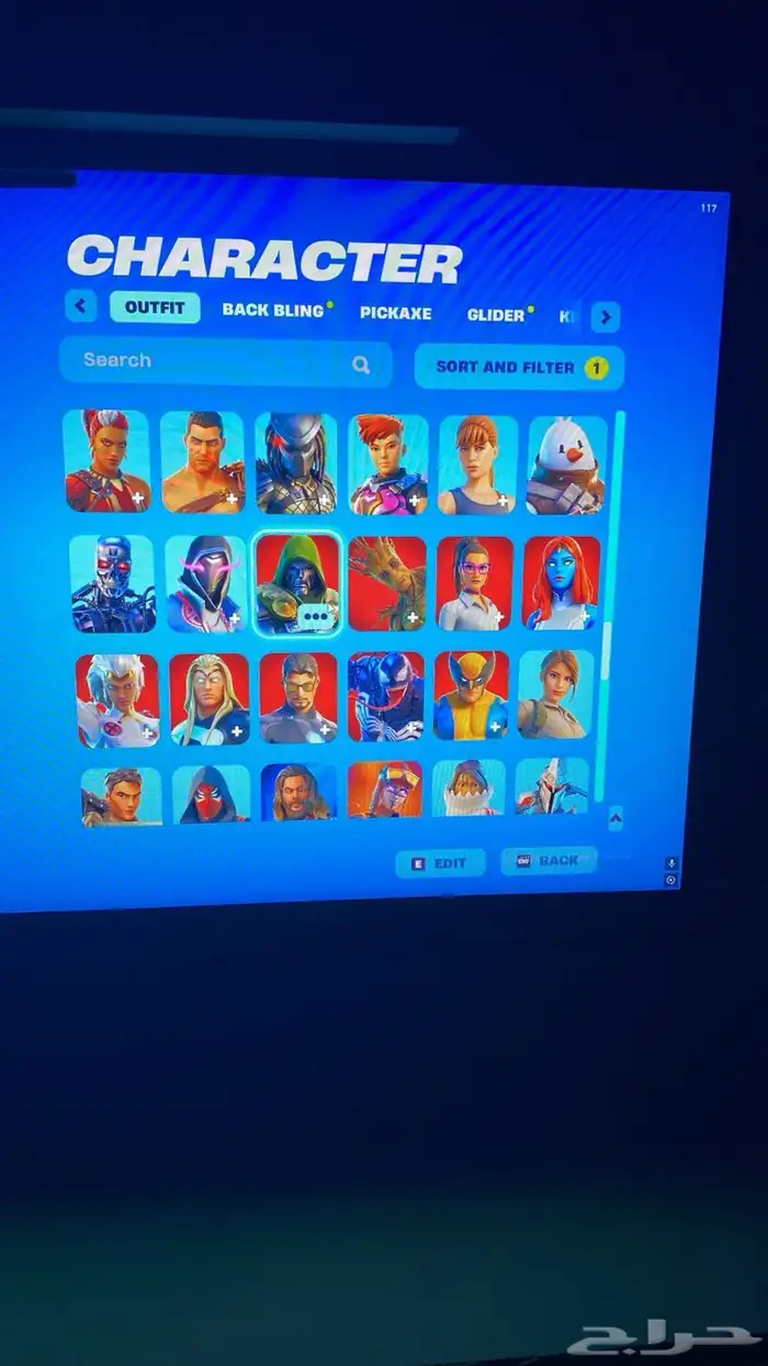 حساب فورت شبه نادر للبيع او البدل 3