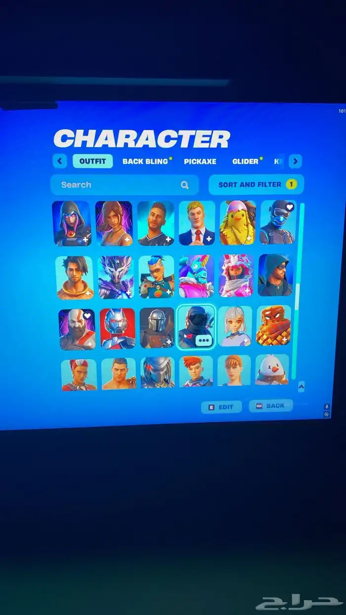 حساب فورت شبه نادر للبيع او البدل 4